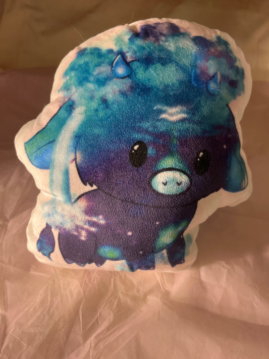 Aquarius Cow Plushie